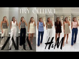 Latest ZARA and  H&M ** | Try On HAUL | **