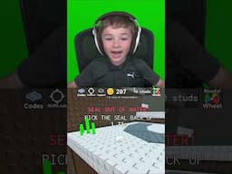Cutest Roblox Seal Rescue Ever! #shorts #roblox #robloxshorts