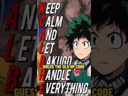 Nobody Depends on Deku | My Hero Academia ABRIDGED
