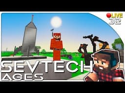 32| SevTech: Ages: КОСМИЧЕСКИЕ ПРИКЛЮЧЕНИЯ ПРОГУЛКА ПО ЛУНЕ ДЕЛАЮ ДЖЕТ ПАК
