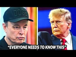 Elon Musk Releases New Message About Trump & Reveals Exactly When the President Failed at His Job