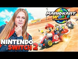 Assistant Explores Nintendo Switch 2 Mario Kart World as Princess Peach