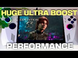 Clair Obscur Expedition 33 on the Asus Rog Ally: EXTRA Performance Boost