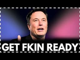 Elon Musk CONFIRMS: RoboTaxi is CLOSER Than You Think