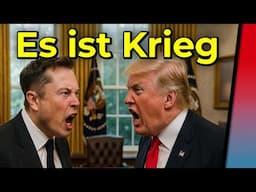 Es ist Krieg: Elon Musk vs. Donald Trump! Aktie im Sinkflug!
