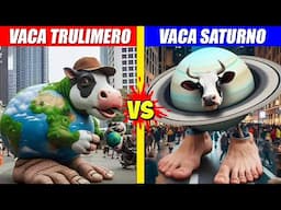 Vaca Trulimero Trulicina vs La Vaca Saturno Saturnita | SPORE