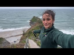 Van Brakes Fail on route to Cornwall's Viral Beach - Polstreath! Pentewan Sands Camping.