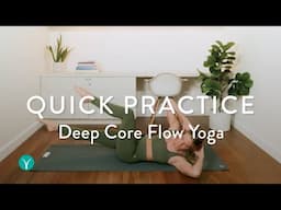 Deep Core Flow Yoga — NO EQUIPMENT (10 mins of BURN!)