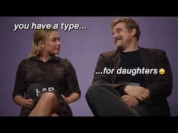 Florence Pugh and David Harbour denying their bond while proving it every second