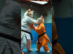 O GATINHO DO KARATÊ #gatinho #gato #gatinhofeliz #mascota #gatito