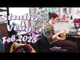 Crochet & Craft Studio Vlog | February 2025