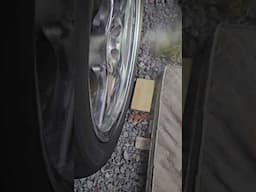 warped wheel damaged rim #bentwheel #damagedwheel
