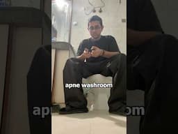 I made a secret gaming room in a washroom