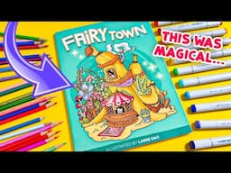 This Coloring Book Made me SO Happy UNTIL... *read my pinned comment*