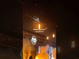 ASAP ROCKY performs in a HELICOPTER for Rolling Loud LA 2025