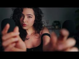 ASMR Touching Your Face While I Whisper for Deep Sleep 💤