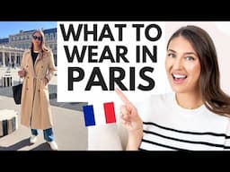 What To Wear In Paris 🇫🇷  Outfits That'll Make You Effortlessly Chic