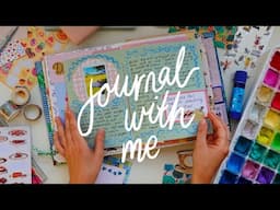 junk journal with me ✿✿ lots of tips and tricks!