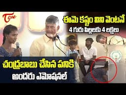 CM Chandrababu Zero Poverty P4 Program | NTR Bharosa Pensions In Nellore | TOne News