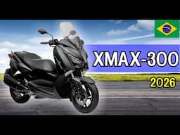 YAMAHA XMAX 300 CONNECTED 2026 - Tudo sobre ela!!!