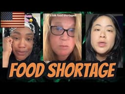 Americans Are Sharing Their Thoughts On The Food Shortage |2025