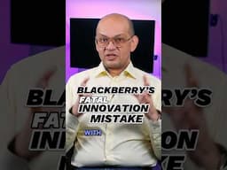 What BlackBerry’s Failure Can Teach Every Business Owner 📉📱#blackberry #businessinnovation #shorts