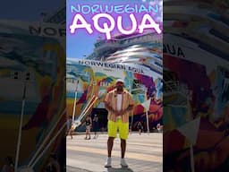 "WORLDS NEWEST CRUISE SHIP" NORWEGIAN AQUA, SNEAK PEEK!