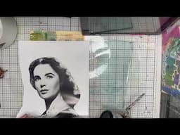 Gel print image transfers