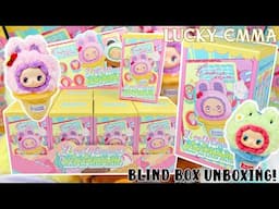 Let's Open 8 LOVELY EMMA SCOOP ICE CREAM Plushie Blind Boxes! Lucky Emma Blind Box Unboxing!