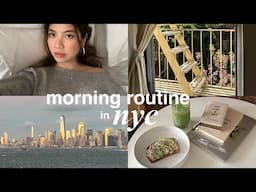 Living Alone in NYC | productive morning routine