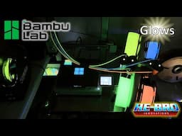 Glow in the Dark - Bambu Lab A1 Multi-Color Printing (Combo Version) 3D Printer Glowing 3D print