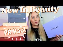 NEW IN BEAUTY & PR HAUL ✨  HUGE PR UNBOXING 💜 | MISS BOUX