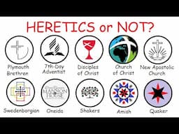 Every BORDERLINE heretical church explained in 8 minutes (part 2)
