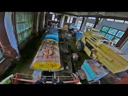 Post-Soviet Farm FOUND with FULL of GAZ-53 trucks