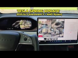 Tesla Spring Update 2025 - HW3 + Ryzen