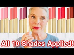 Revlon Super Lustrous Glass Shine Balm is Back!  Trying On & Swatching all 10 shades