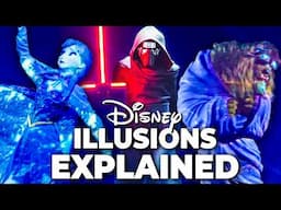 Top 7 Disney Illusions & Tricks Explained Pt 2- Disneyland, Disney World & Tokyo Disney
