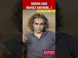 Agression/Anthem | Sadda Haq | Rockstar | Imtiaz Ali, Ranbir Kapoor | Rahman Music Sheets 193