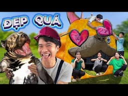 𝐓𝐨𝐧𝐲 | Xây Biệt Thự Mặt Chó Bull Đệ 😍 𝐃𝐨𝐠 𝐕𝐢𝐥𝐥𝐚