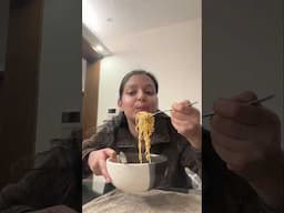 Eating my favourite *BIMARI* 🤧 wali MAGGI 🍜😭🥺Sare Dukh chale gaye😂🤦🏻‍♀️#maggi #noodles