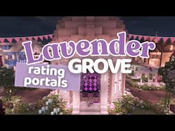 Rating Nether Portal Designs | Lavender Grove Private Minecraft Server
