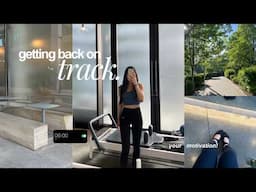 GETTING BACK ON TRACK 🌱 | productivity tips to get your life together