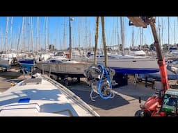Our €1 Abandoned Sailboat Gets a New Engine!