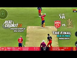 TATA IPL 2025 FINAL🔥 LAST OVER FULL DRAMA MATCH😱 RCB VS PBKS FINAL IN HINDI COMMUNITY 🔥