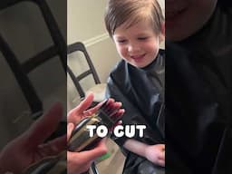 Autistic 5-year-old Hates Hair Cuts!