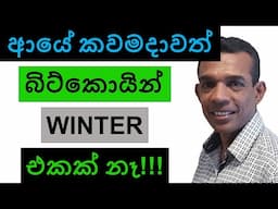 ආයේ කවමදාවත් බිට්කොයින් WINTER එකක් නෑ!!! | TRUMP, GALA, XLM, AND UNI