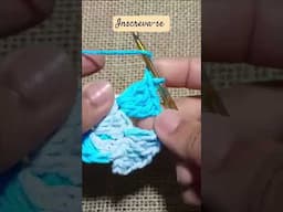 Aprenda uma linda flor rasteira #crochet