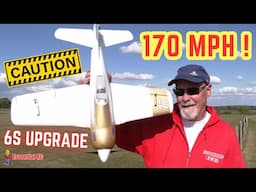 170 MPH ! NEW Durafly Rare Bear RENO RACER on 6S with RadioMaster ERS-GPS Module
