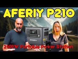 AFERIY P210 2400 Watt Power Station: Power Your Life, Anywhere