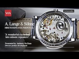 A. Lange & Söhne Minute Repeater Perpetual – Pure Saxon Watchmaking Excellence | WatchAdvisor
